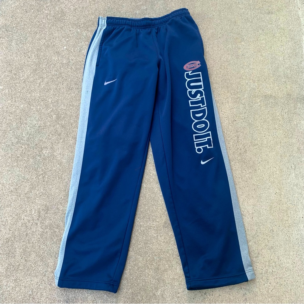 Vintage Nike Navy Blue Tracksuit Pants